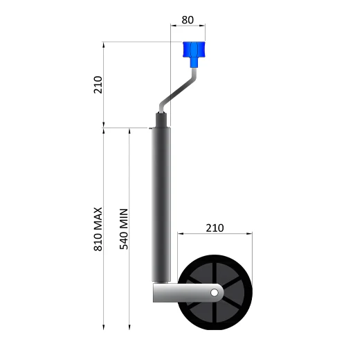 48mm Jumbo Jockey Assembly - Image 2