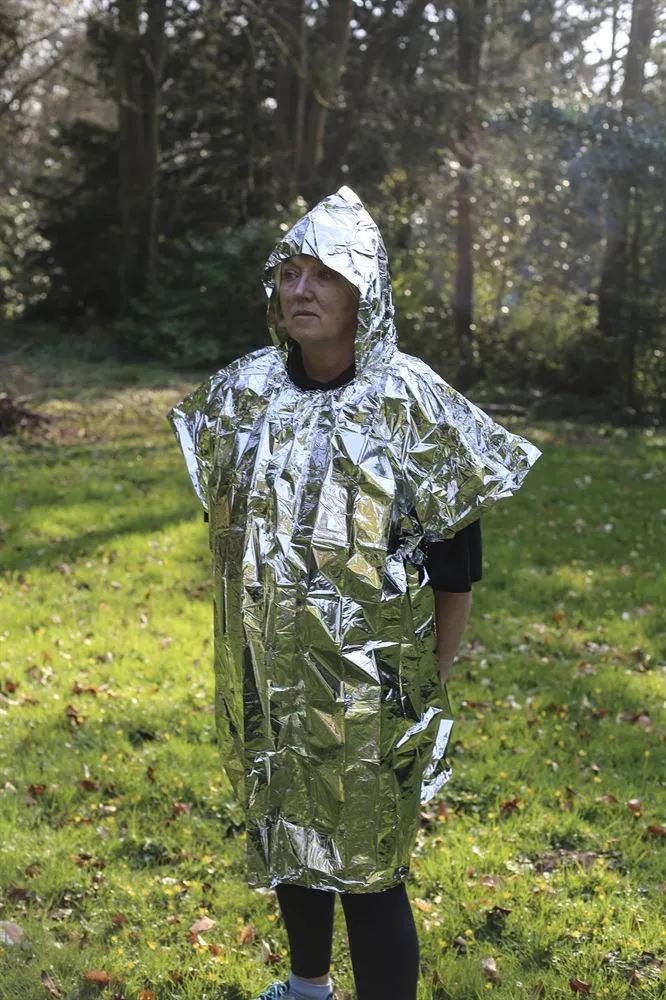 BCB Emergency Foil Poncho - Image 3