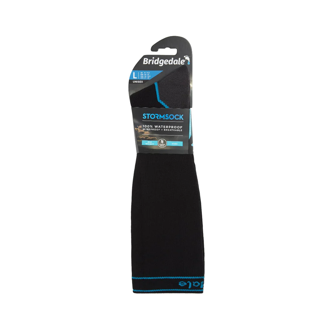 Bridgedale Stormsock Waterproof Mid Weight Knee Sock - Image 2