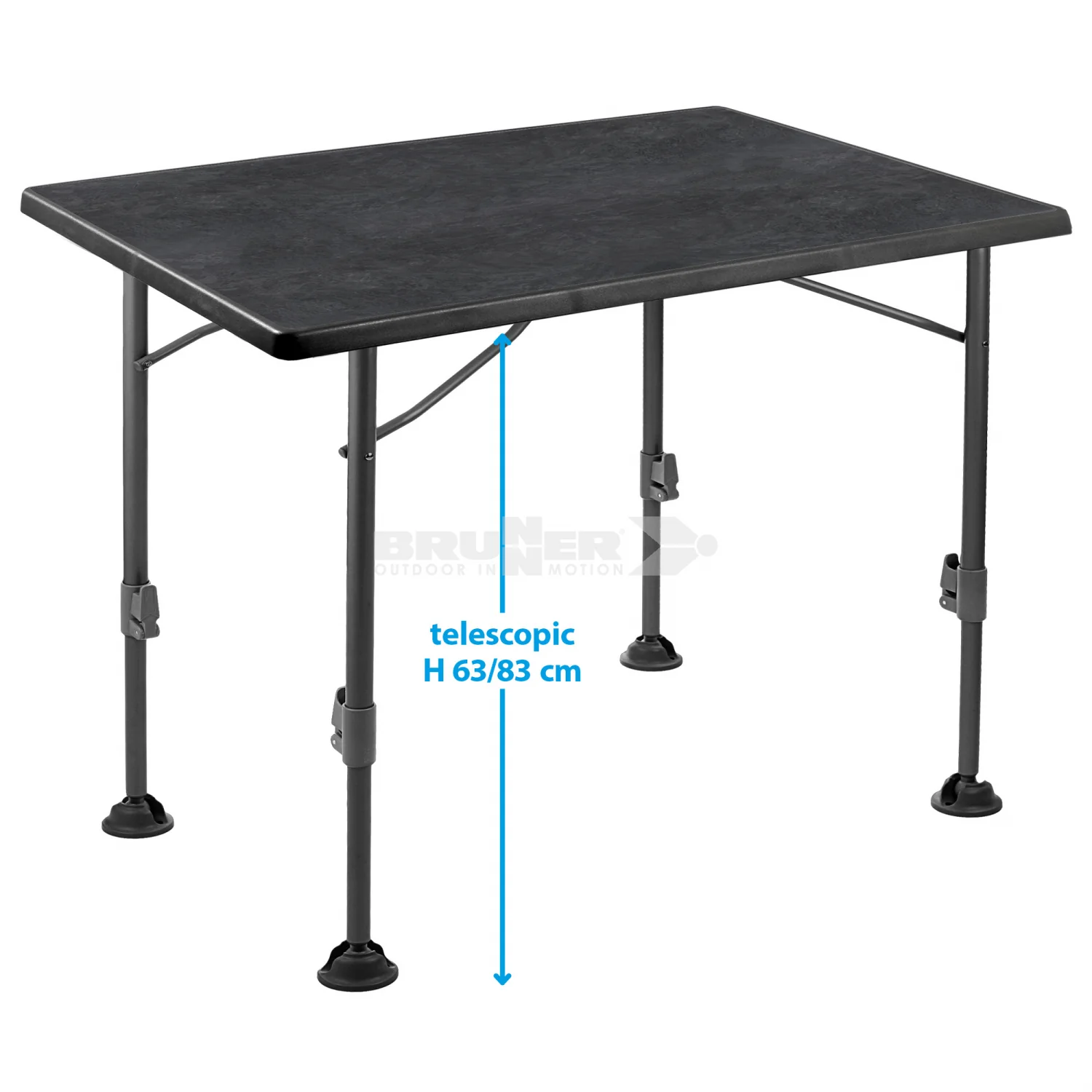 Bruner Linear Black 80 Camping Table - Image 5