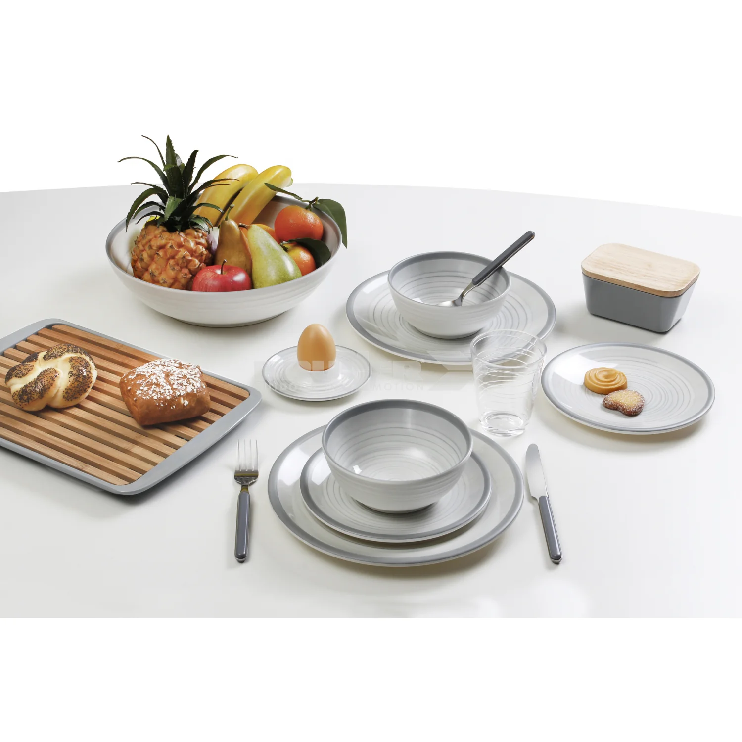 Brunner Bellagio 16 Piece Lunch Box Melamine Set - Image 5