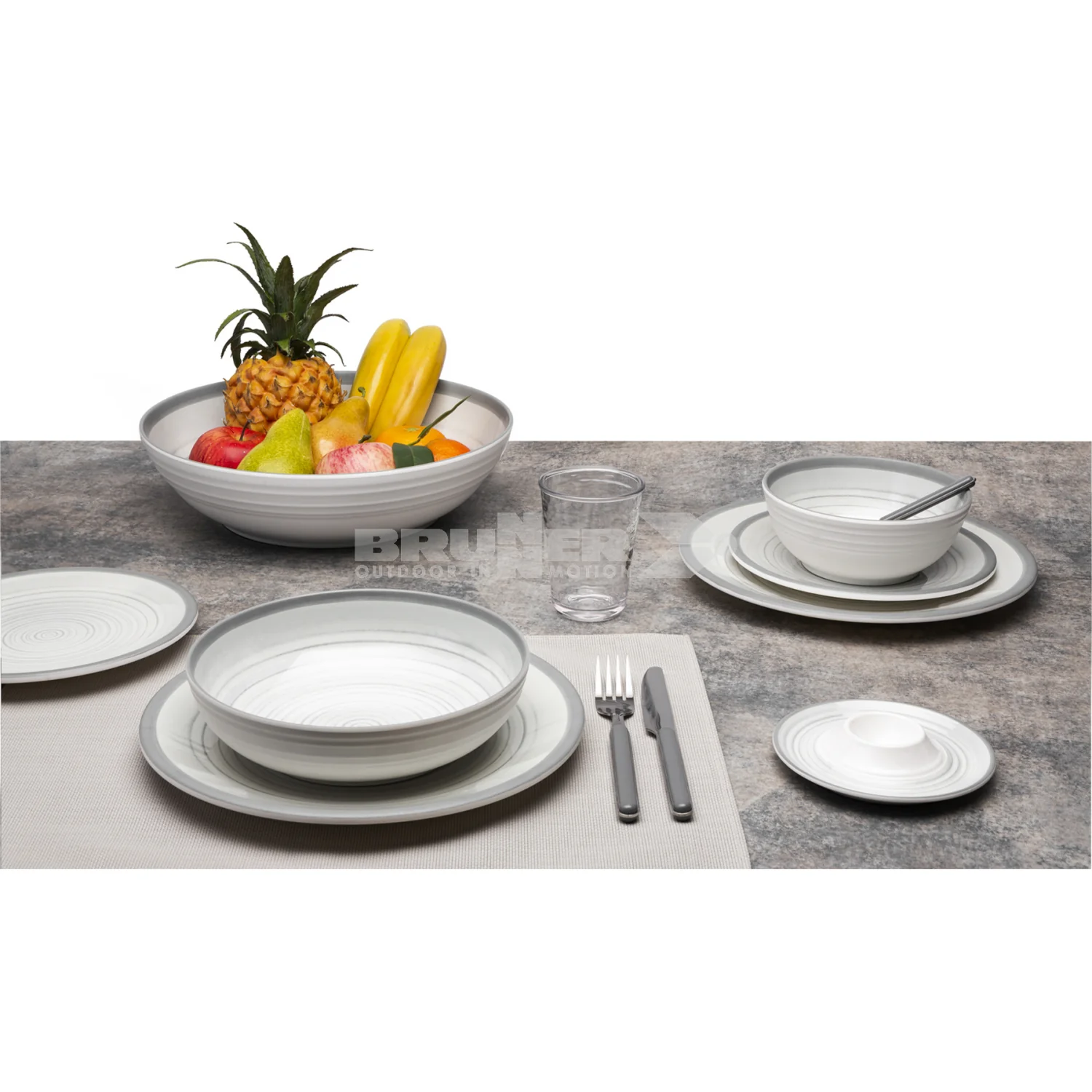 Brunner Bellagio Melamine Salad Bowl - Image 3