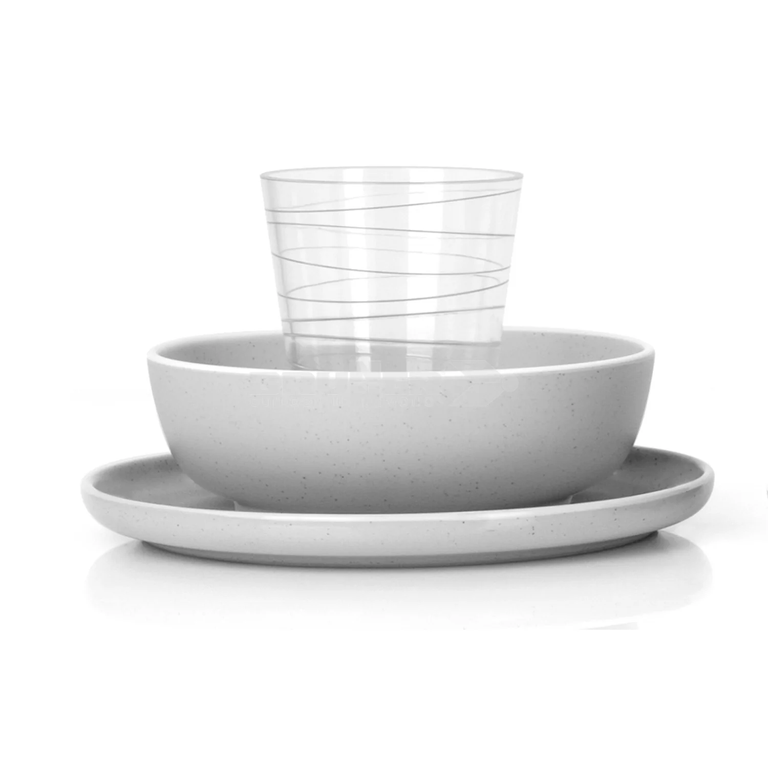 Brunner Dolomit White Melamine Egg Cup - Image 2