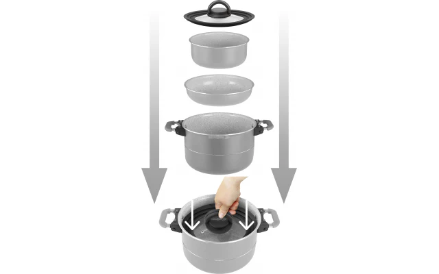 Brunner Fusion 7 + 1 Piece 20cm Cook Set - Image 19