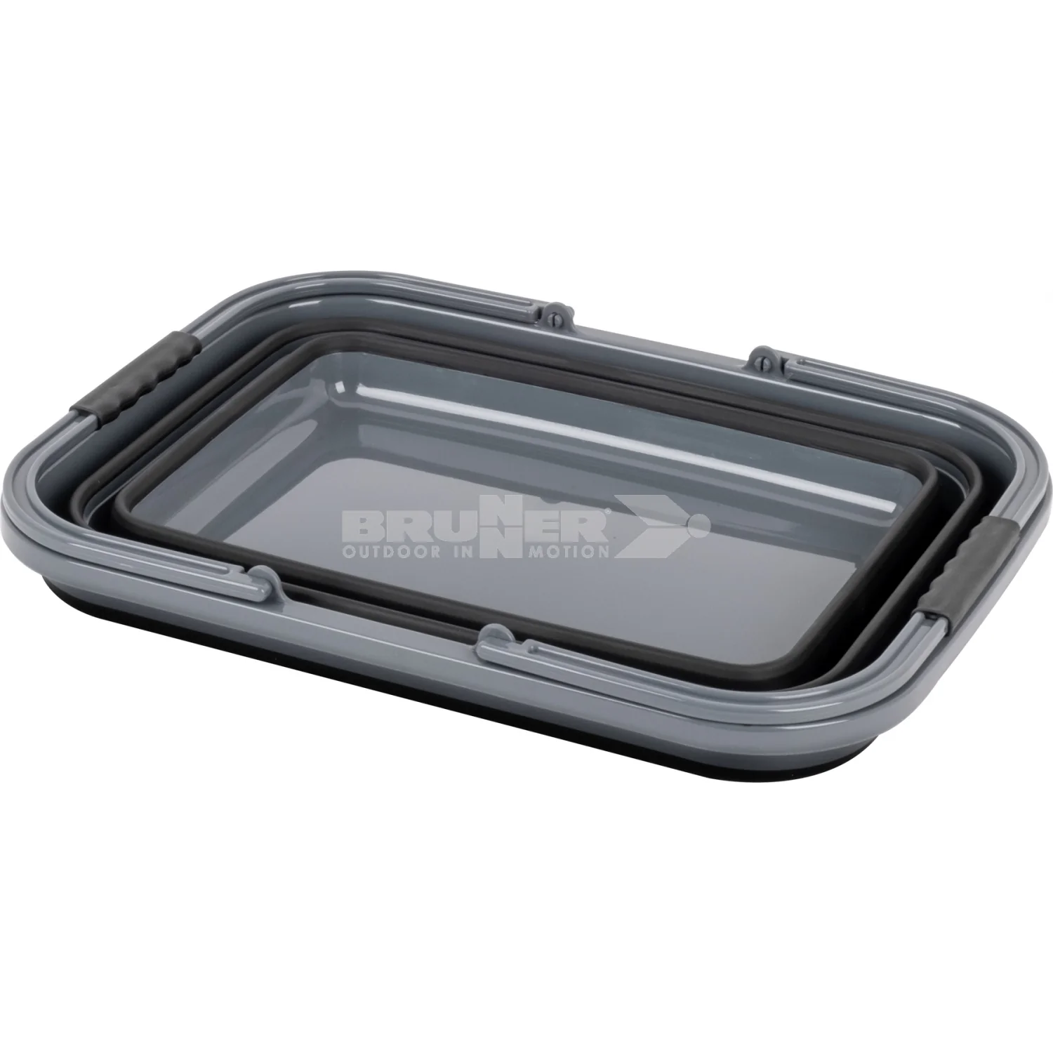 Brunner Holdall Fold Away Collapsible Basket Black - Image 3