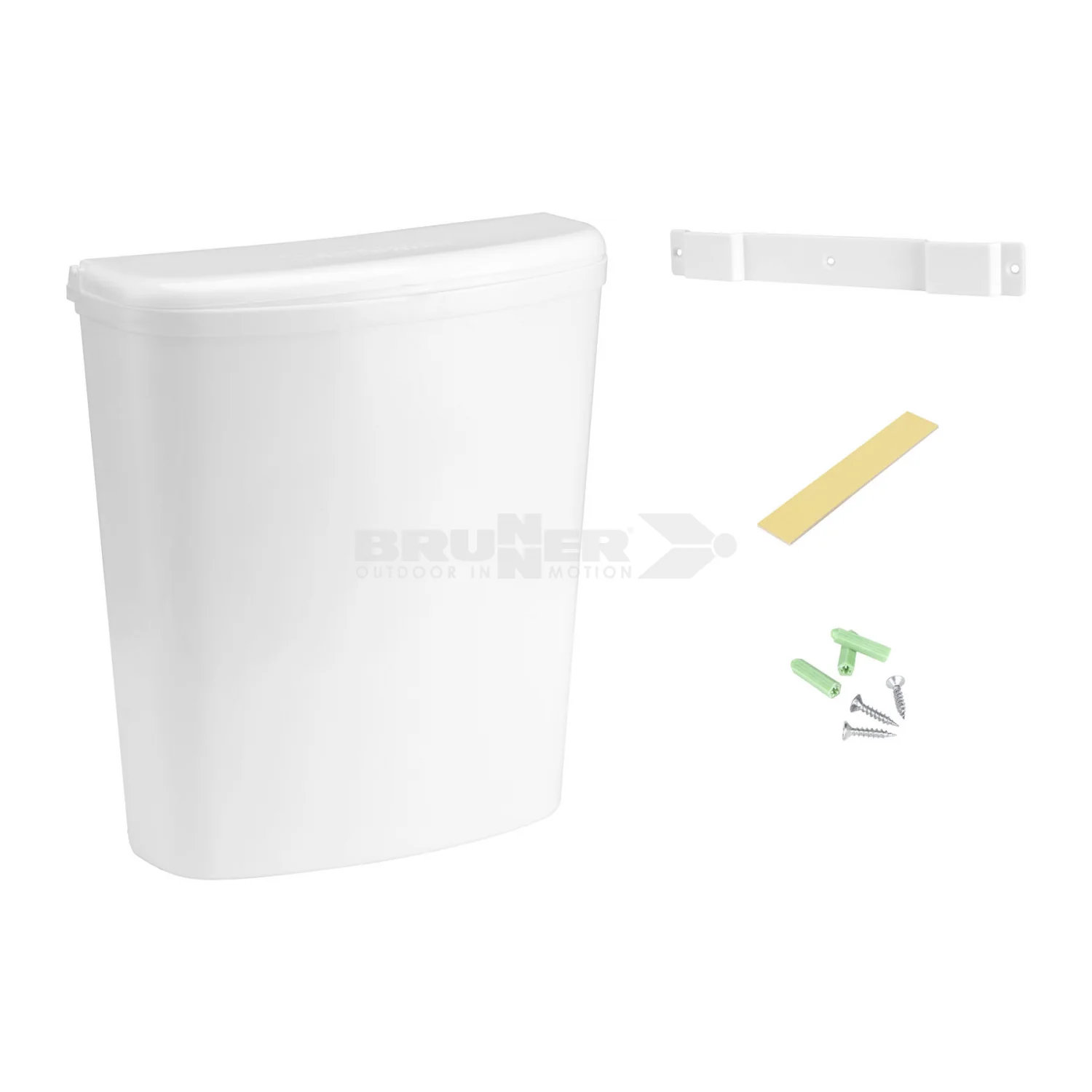 Brunner Pillar Caravan Waste Bin Grey - Image 5