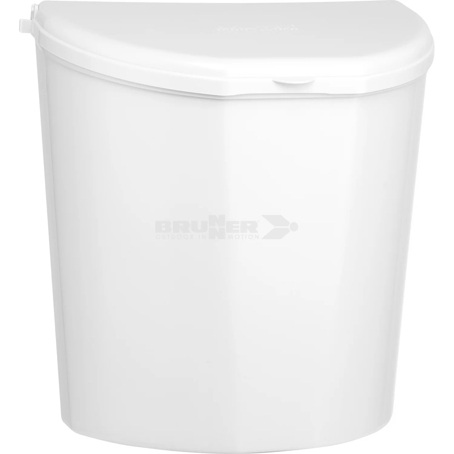Brunner Pillar Caravan Waste Bin XL White