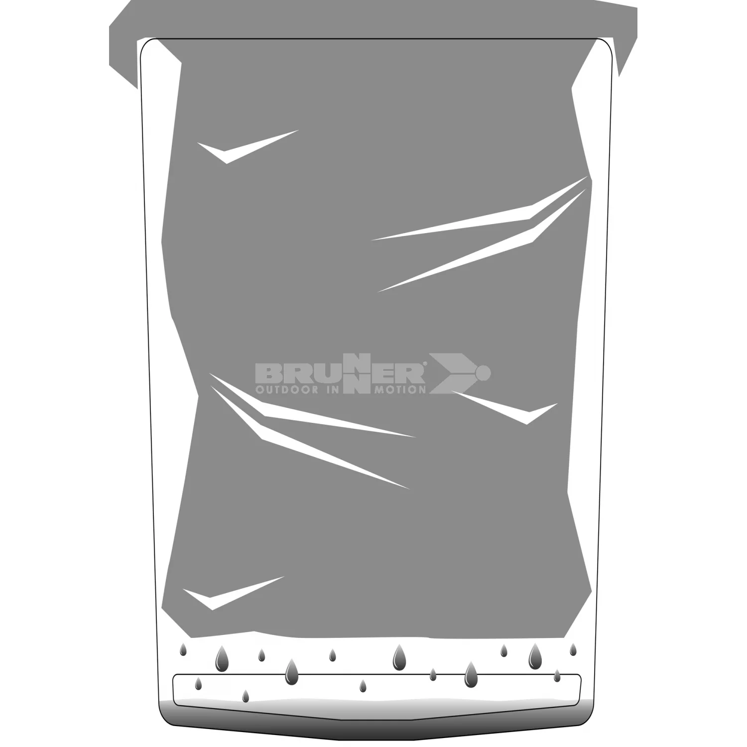 Brunner Pillar Caravan Waste Bin XL White - Image 7