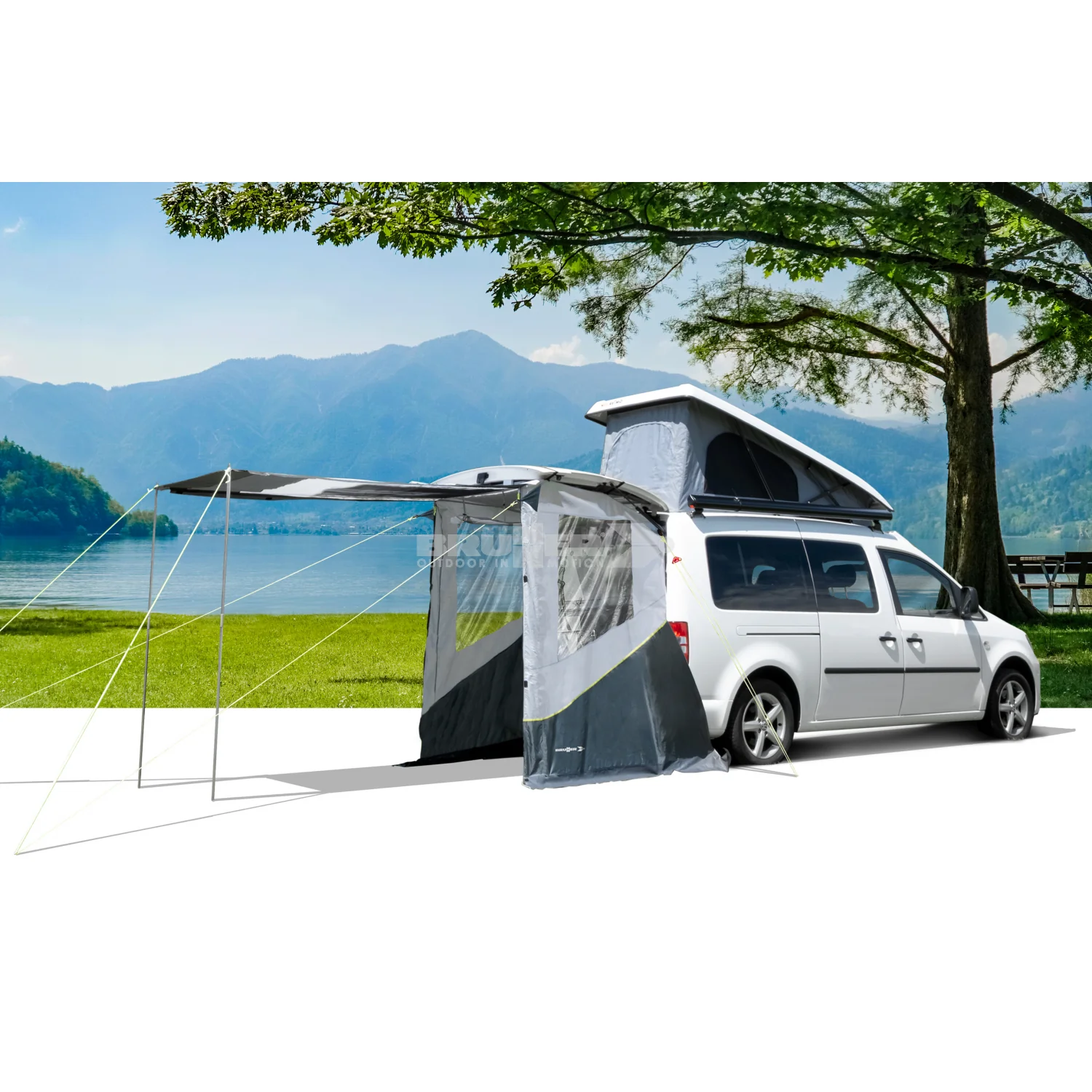 Brunner Pilote VW Caddy 5 Tailgate Awning - Image 4