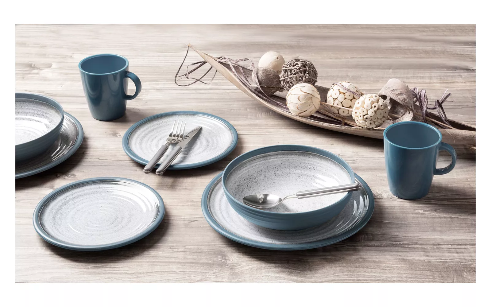 Brunner Tuscany 16 Piece Lunch Box Melamine Set - Image 2