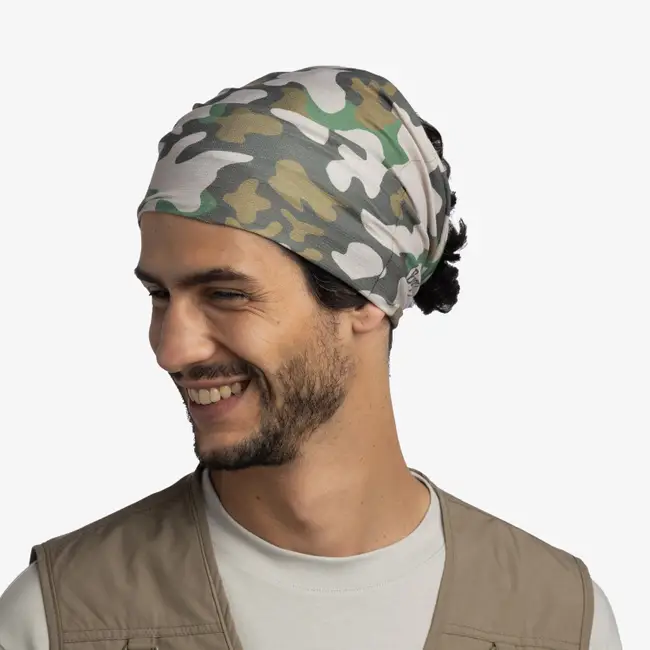 Buff Coolnet UV Neckgear Enob Khaki - Image 4