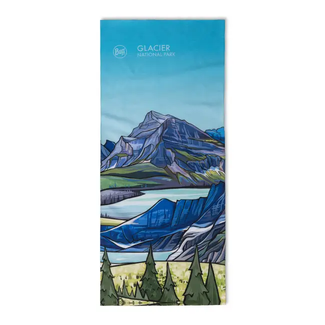 Buff Coolnet UV Neckwear National Parks - Glacier - Image 4