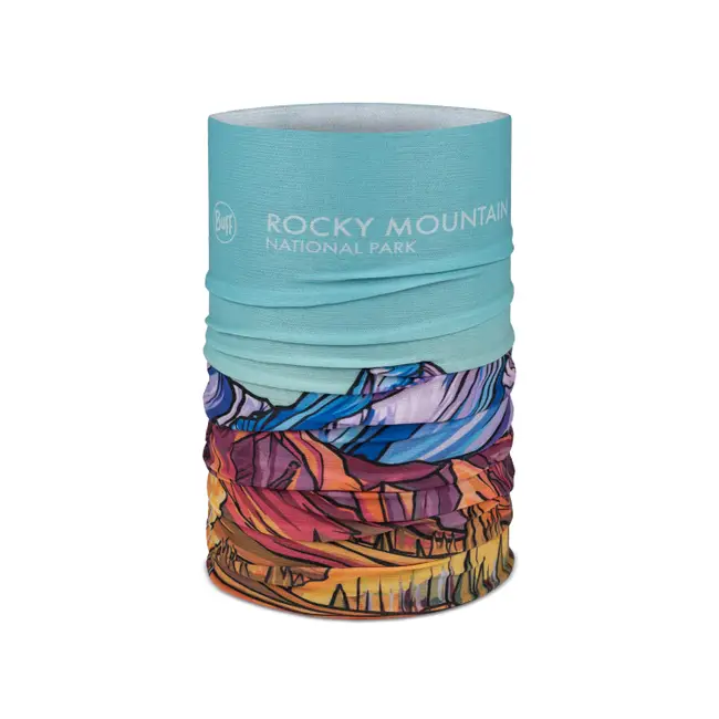 Buff Coolnet UV Neckwear National Parks Rocky Mountain - Image 4