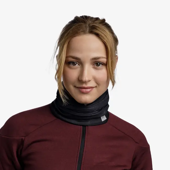 Buff Coolnet UV Neckwear Solid Black - Image 3
