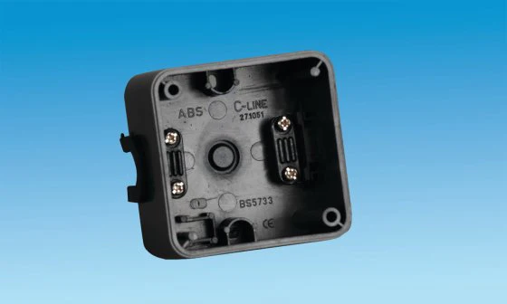C-Line Square Back Box Black