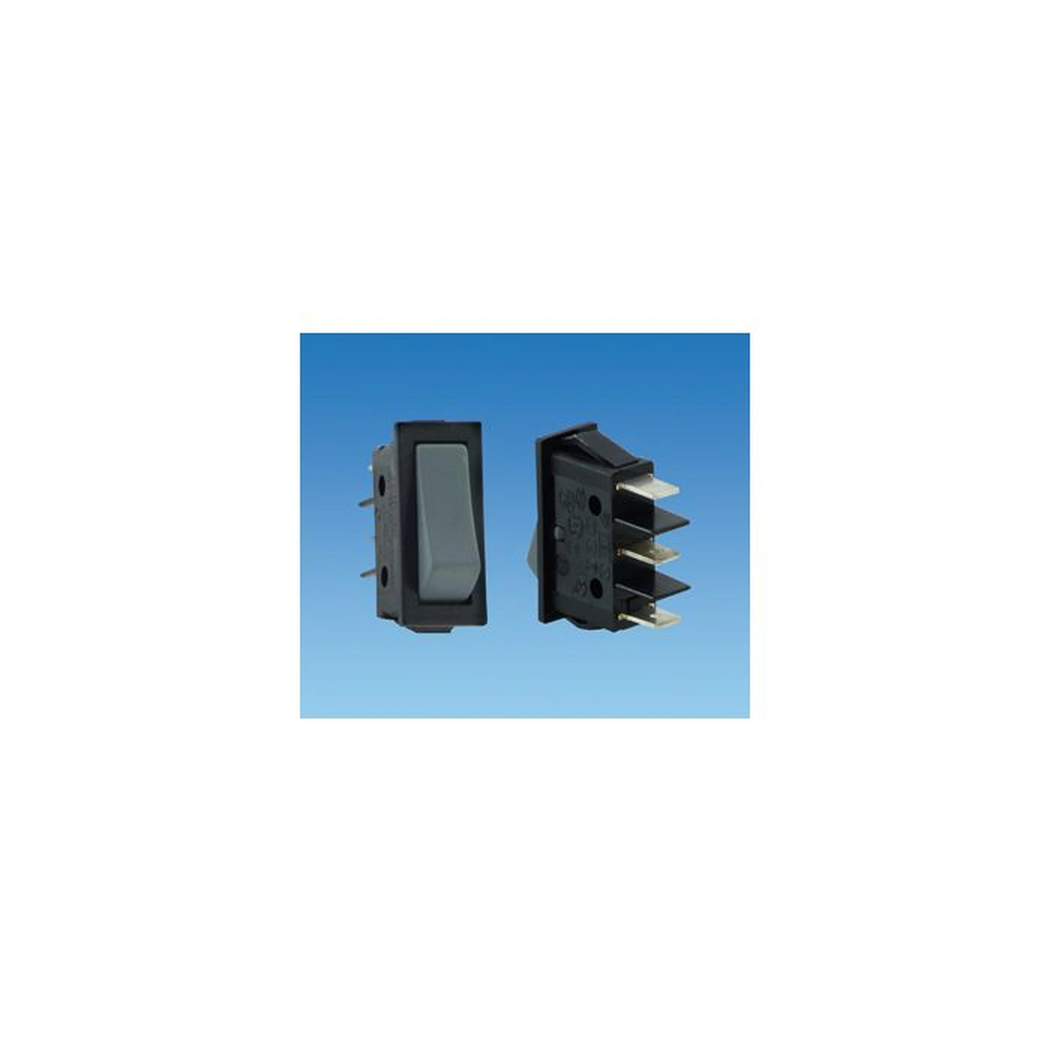 Large Grey Centre Off Switch