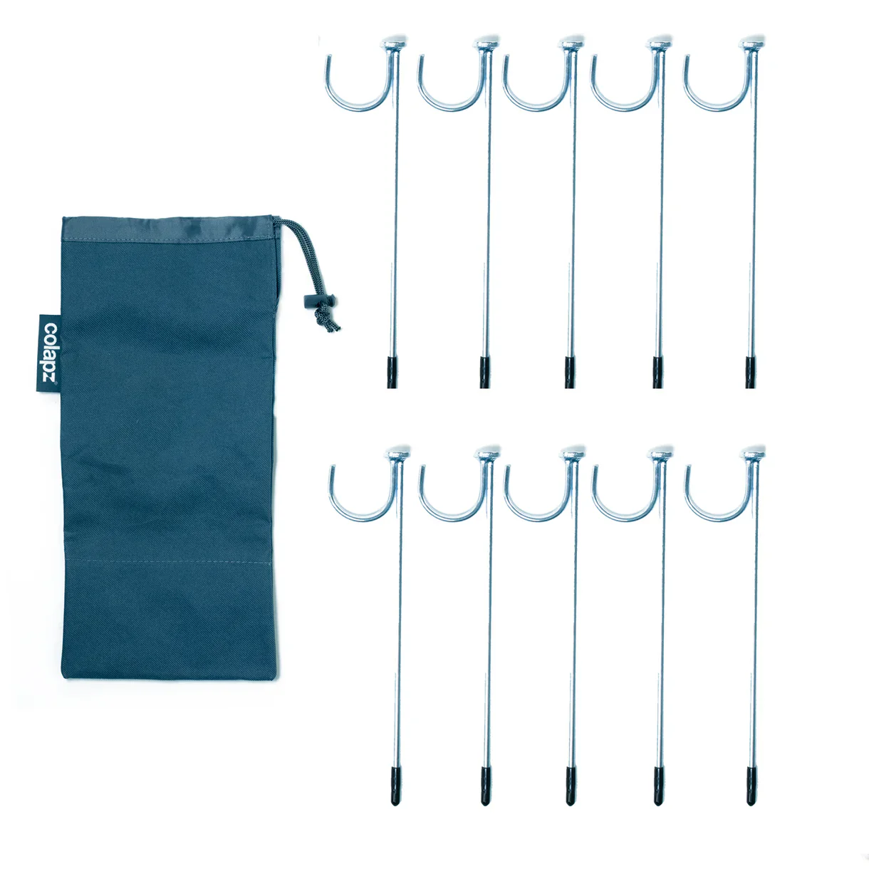 Colapz Flexi Waste Support Metal Pegs - Pack of 10 - Image 3