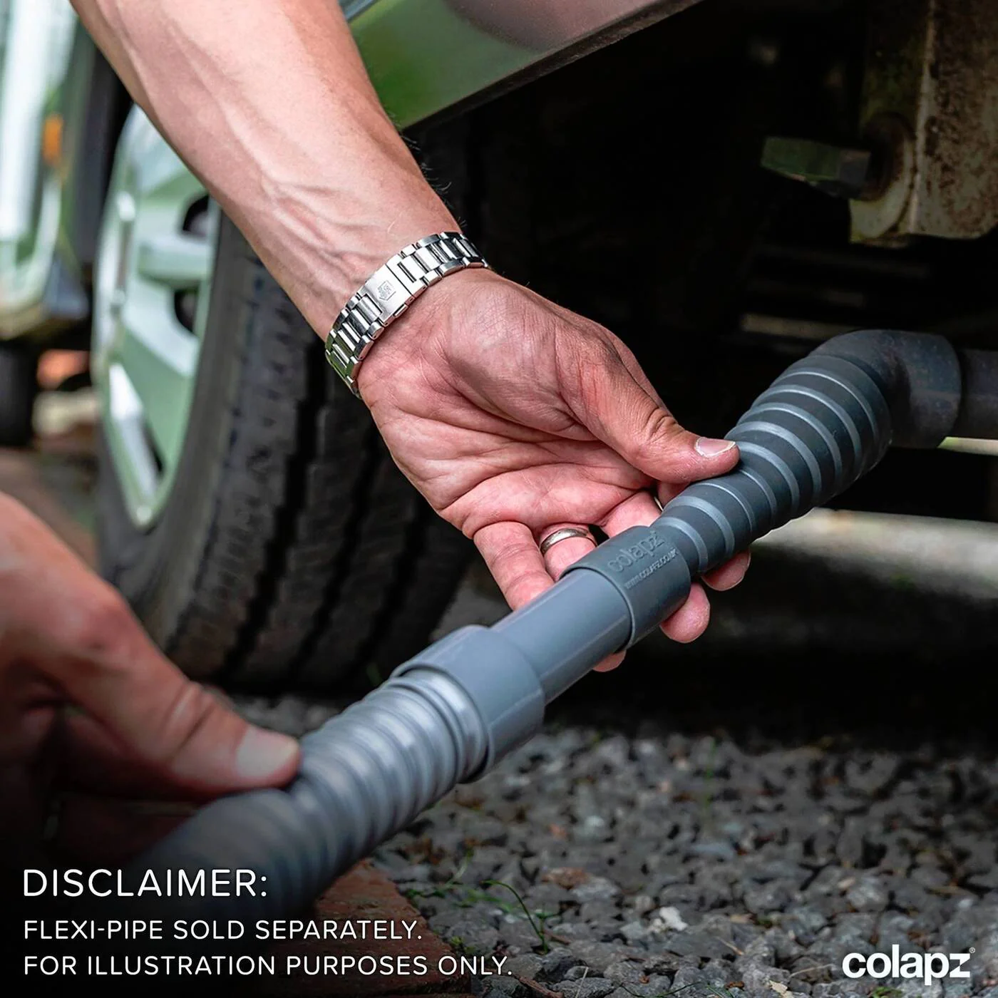 Colapz Motorhome Waste Pipe Adaptor - Image 4
