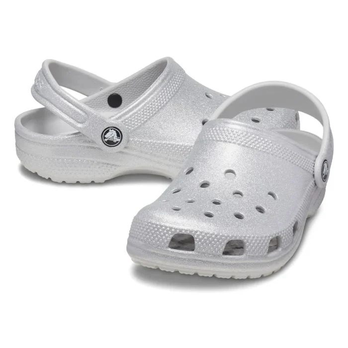 Crocs Kids Classic Glitter Clog - Image 6