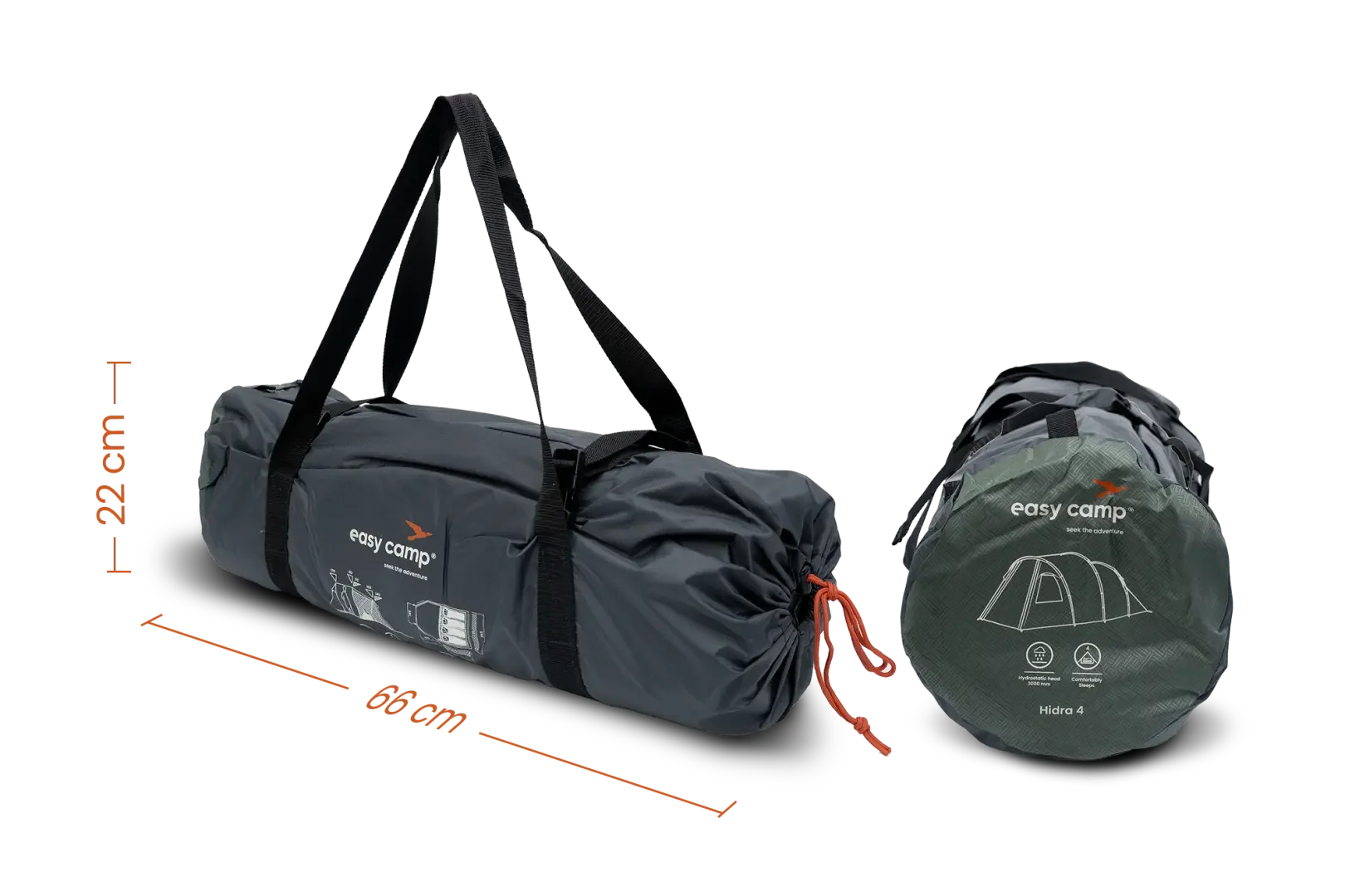 Easy Camp Hidra 4 Poled Tent - Image 7