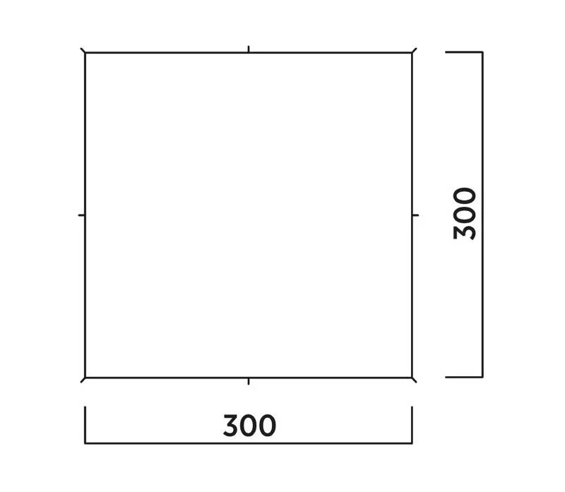 Easy Camp Norddal Tarp Shelter 3m x 3m - Image 7