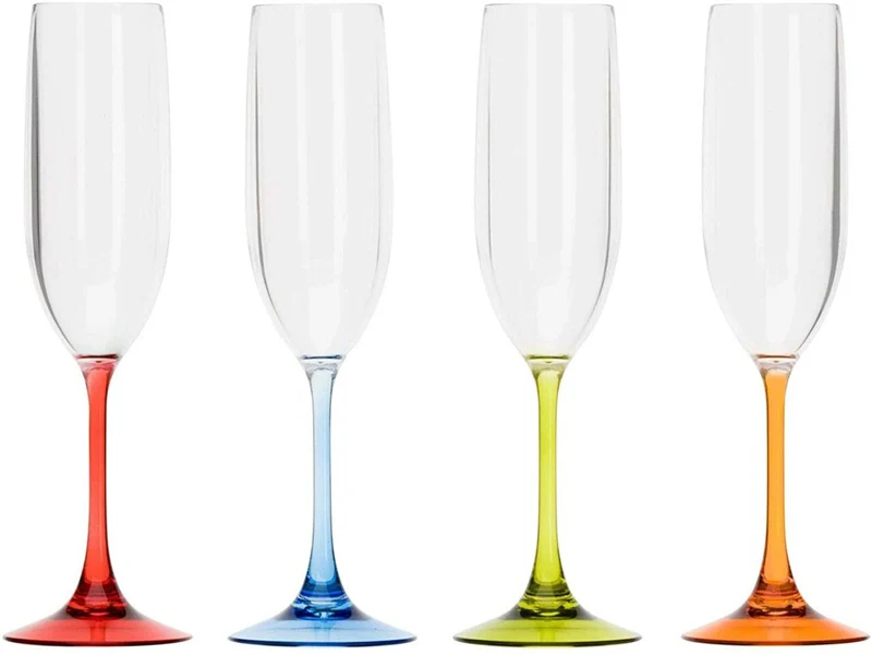 Flamefield Acrylic Prosecco Flute Party