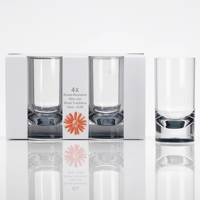 Flamefield Acrylic Slim Jim Glass Smoke