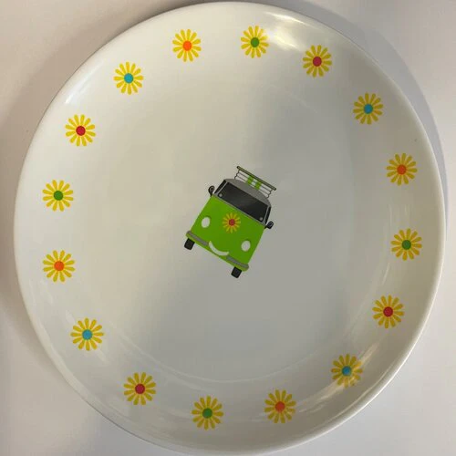 Flamefield Camper Smiles Melamine Side Plate - Image 2