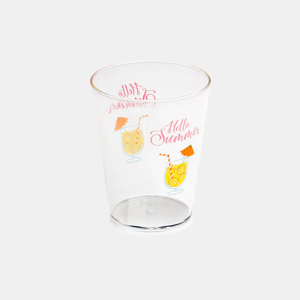 Flamefield Hello Summer Acrylic Glasses - set of 4 - Image 3