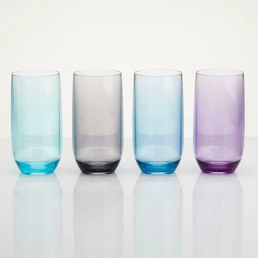 Flamefield Moonstone Acrylic Tall Tumbler x 4