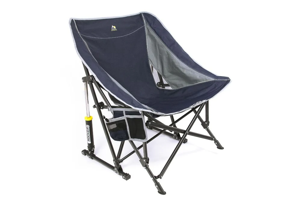 GCI Pod Rocker Camping Chair Indigo Blue - Image 7