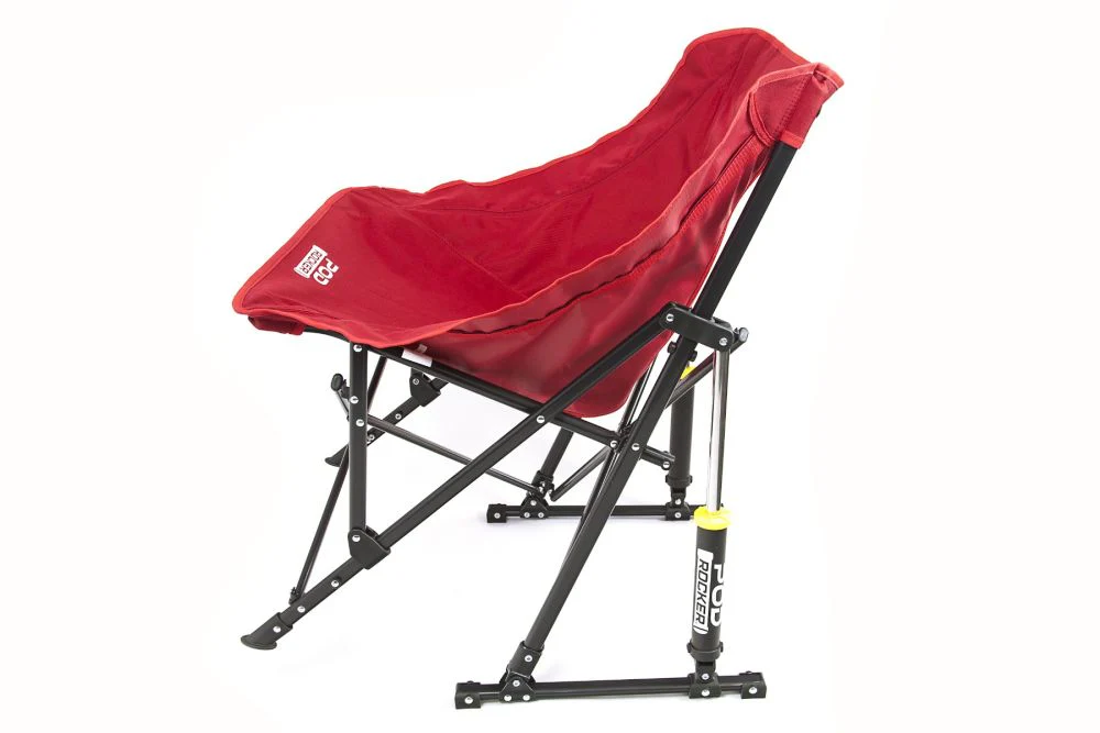 GCI Pod Rocker Camping Chair Red - Image 4