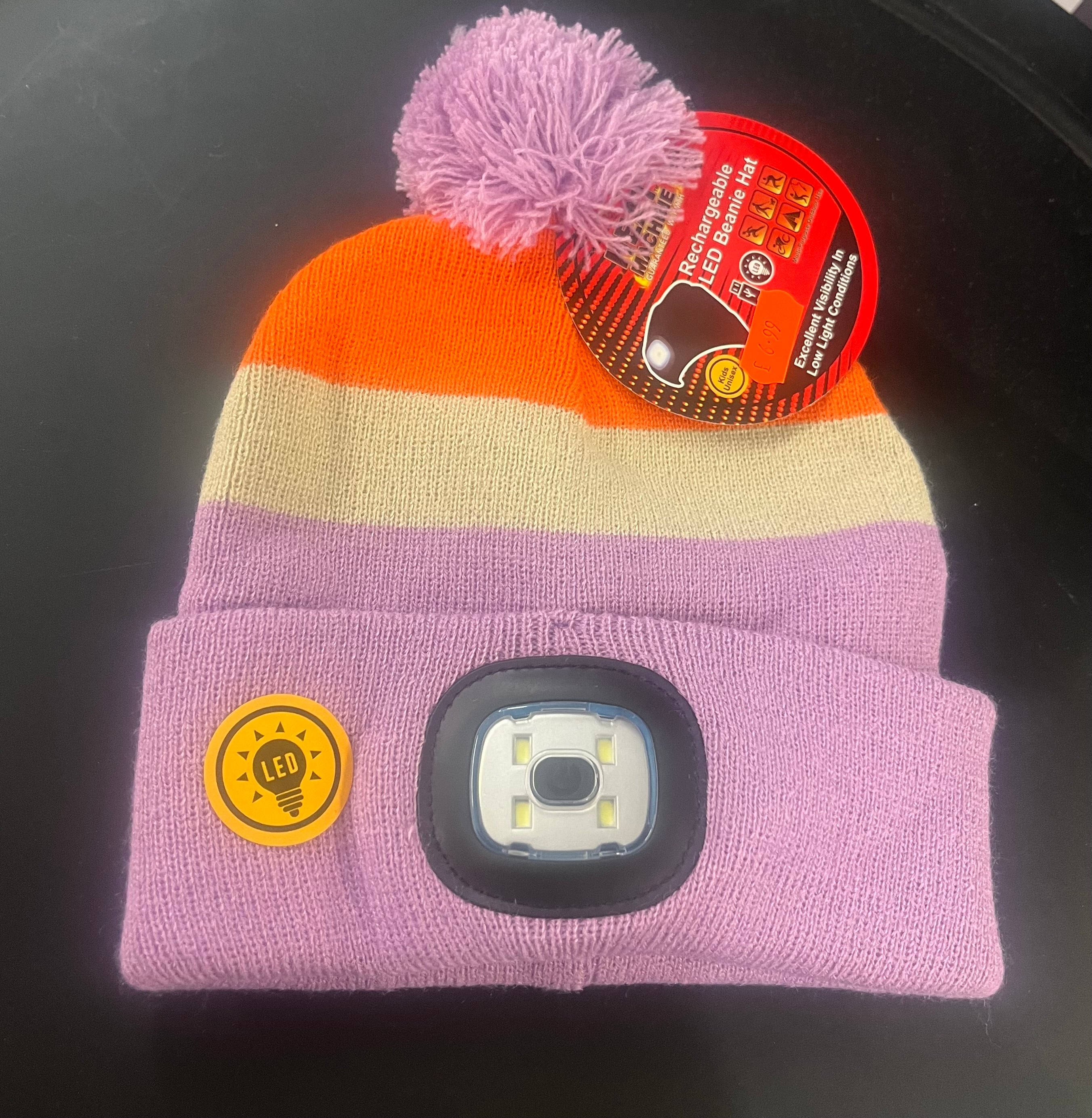 Heat Machine Kid's LED Beanie Hat - Image 4