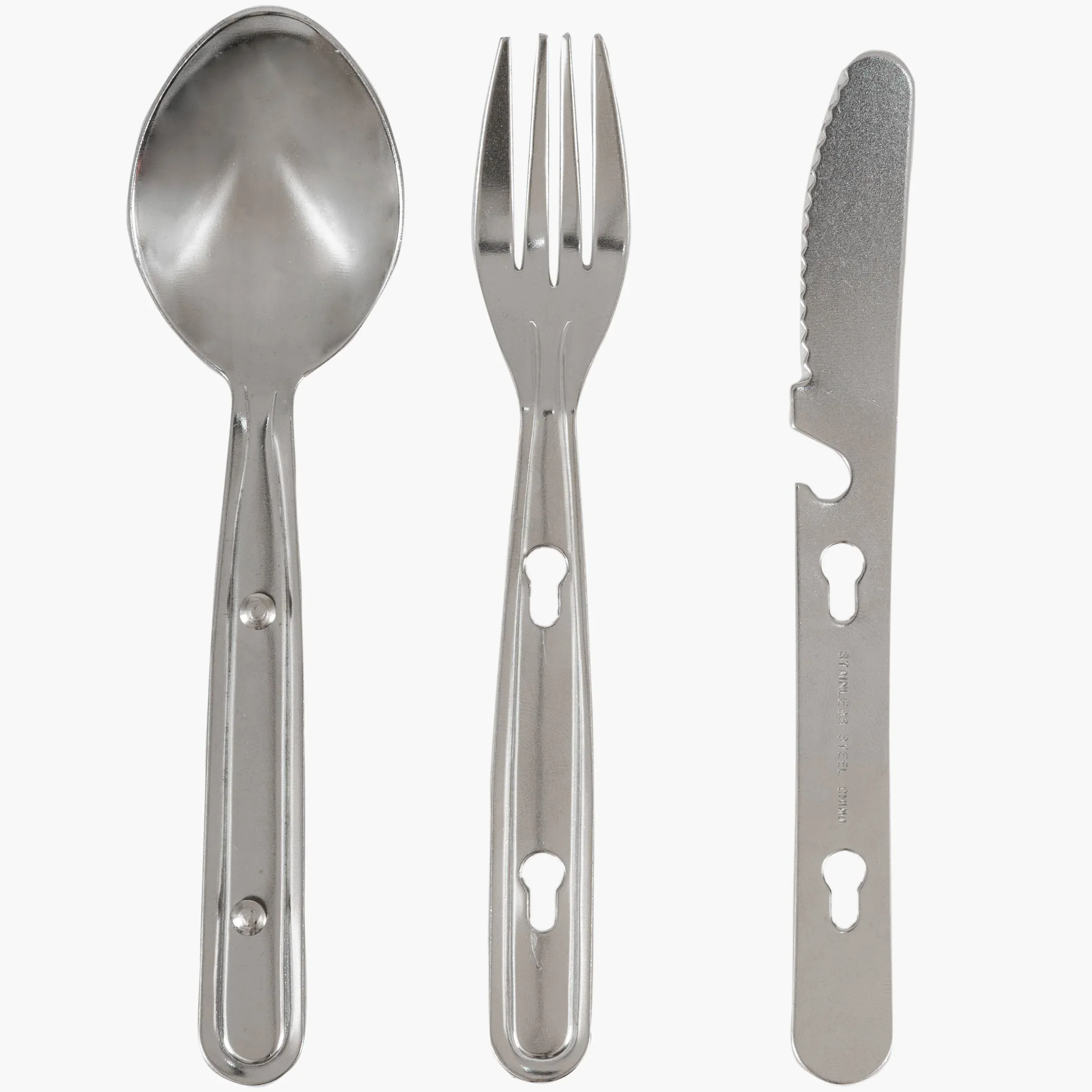 Highlander Knife Fork Spoon Clip Set - Image 2
