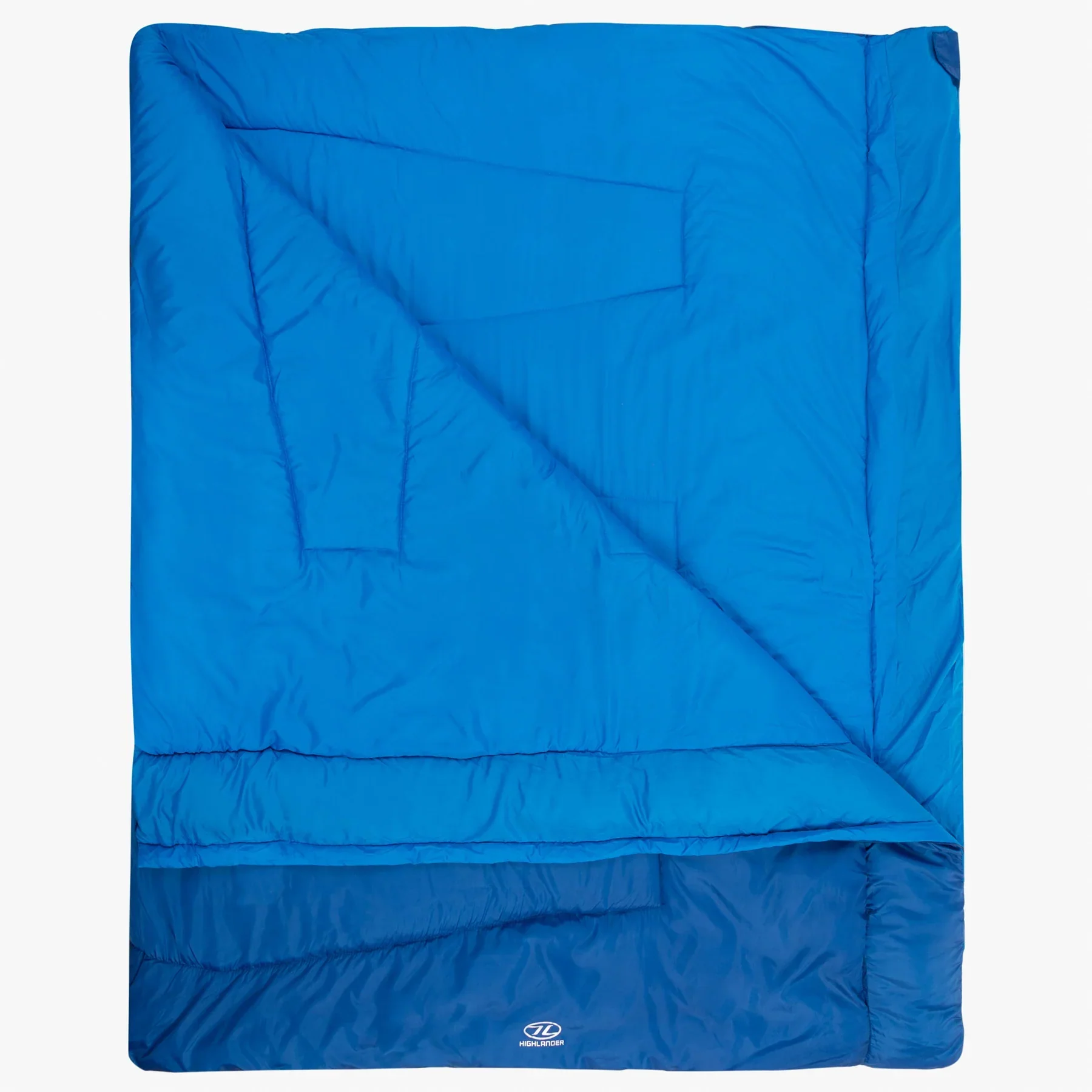 Highlander Sleepline 250 Double Sleeping Bag Royal Blue - Image 2