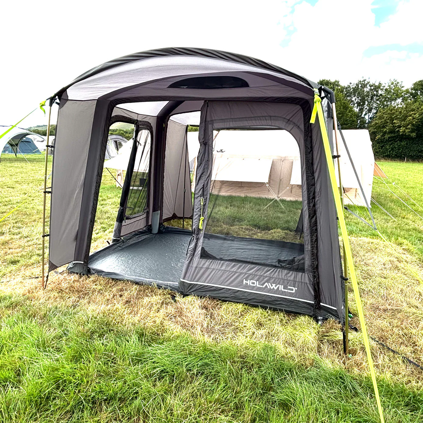 Holawild Airtek Alder Hub 3 x 2 Inflatable Driveaway Awning - Image 5