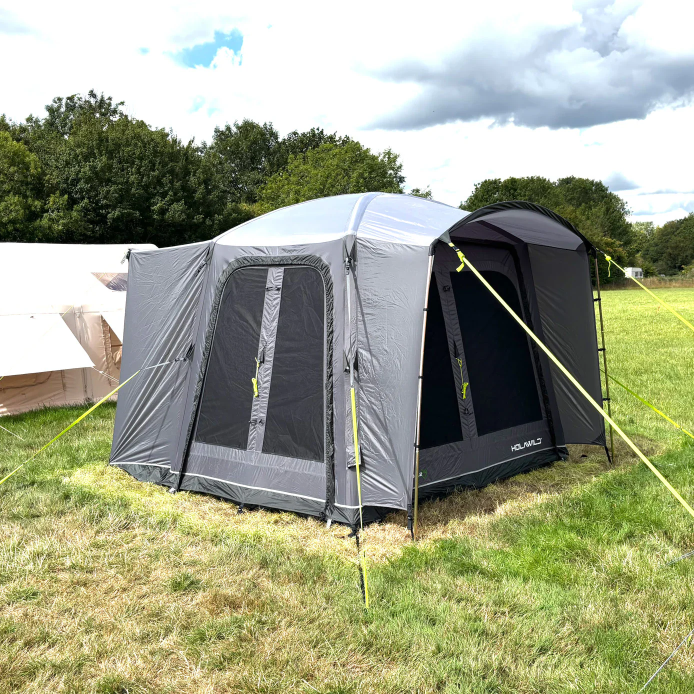 Holawild Airtek Alder Hub 3 x 2 Inflatable Driveaway Awning - Image 7