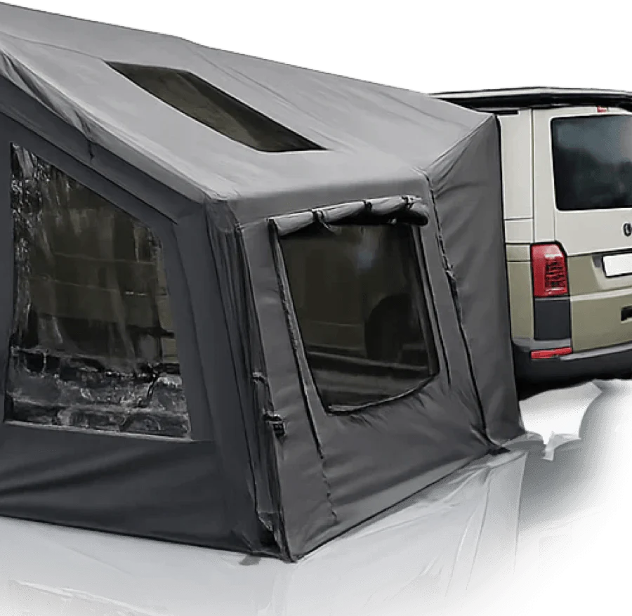 Holawild AirTek Machu Picchu Small Inflatable Drive Away Campervan Awning – Grey - Image 4