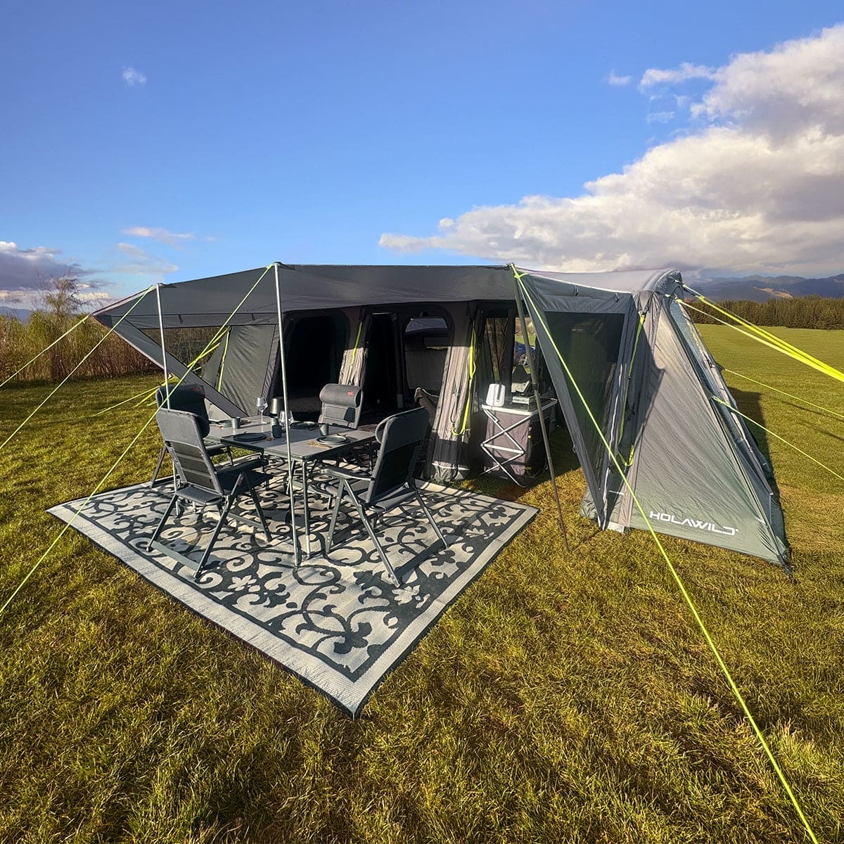 Holawild AirTek Parkhurst 4 Person Inflatable Family Tent - Image 5
