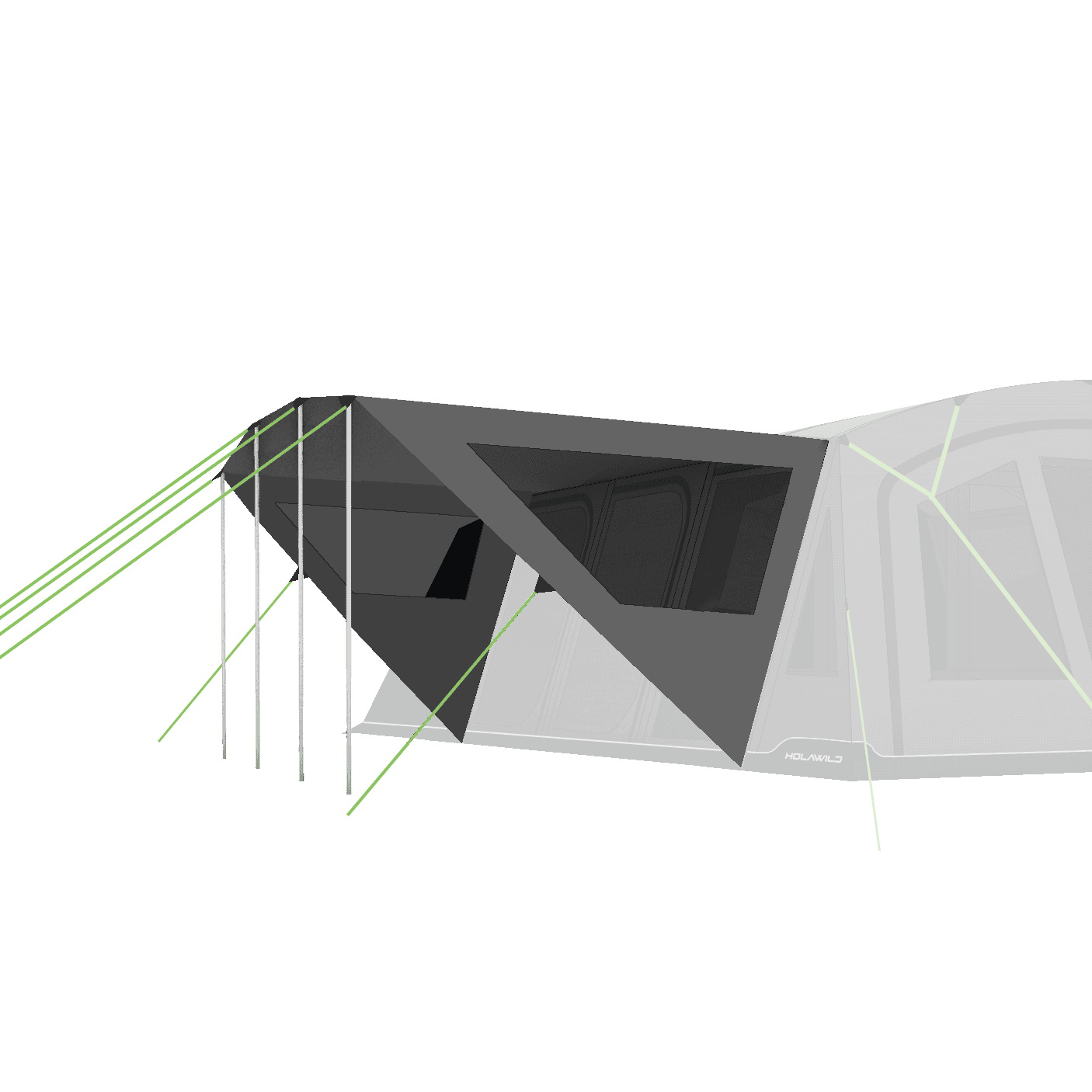Holawild Parkhurst 4.0 & 6.0 Side Sun Wing - Image 2