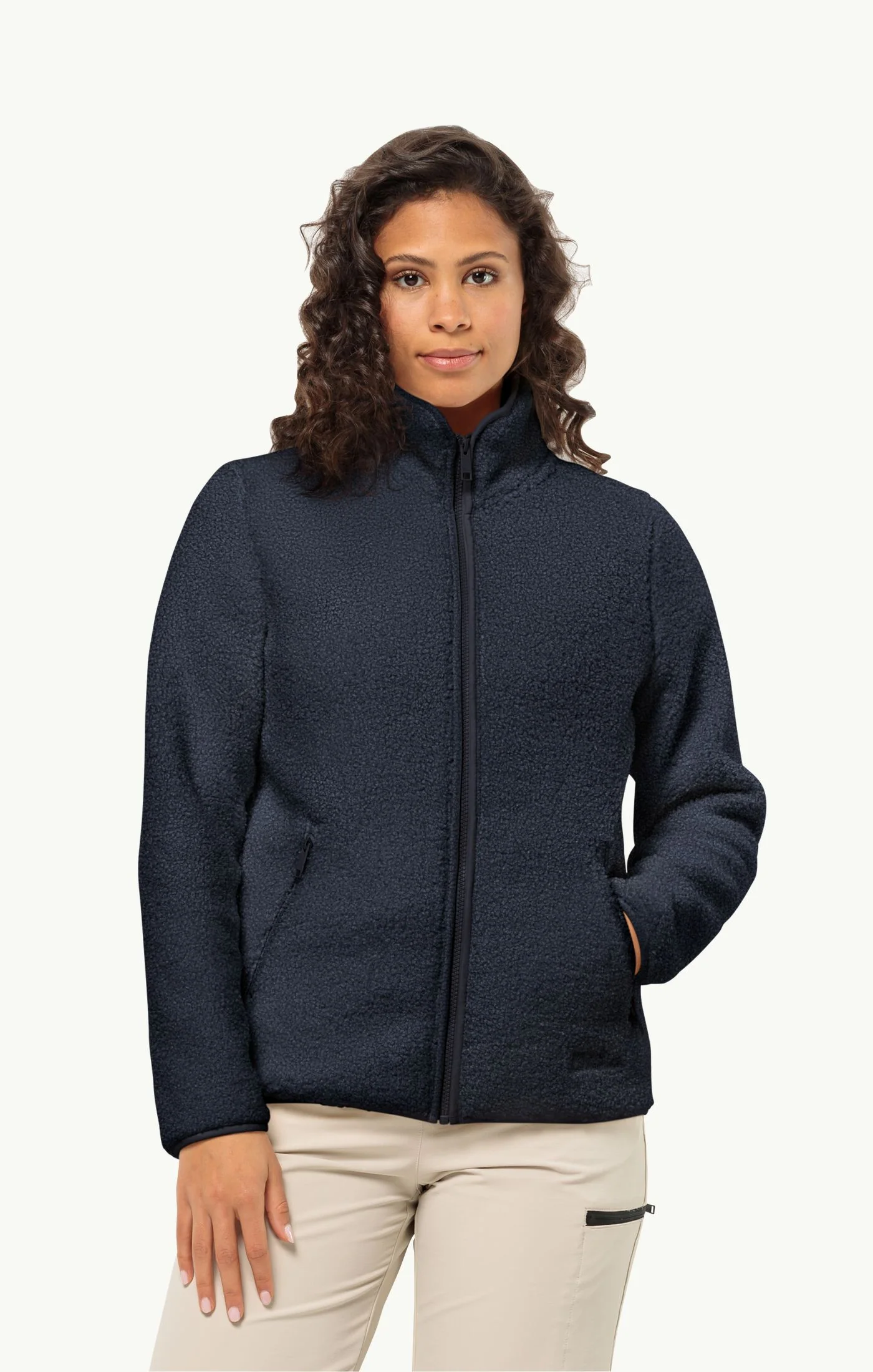 Jack Wolfskin Ladies High Curl Fleece Jacket