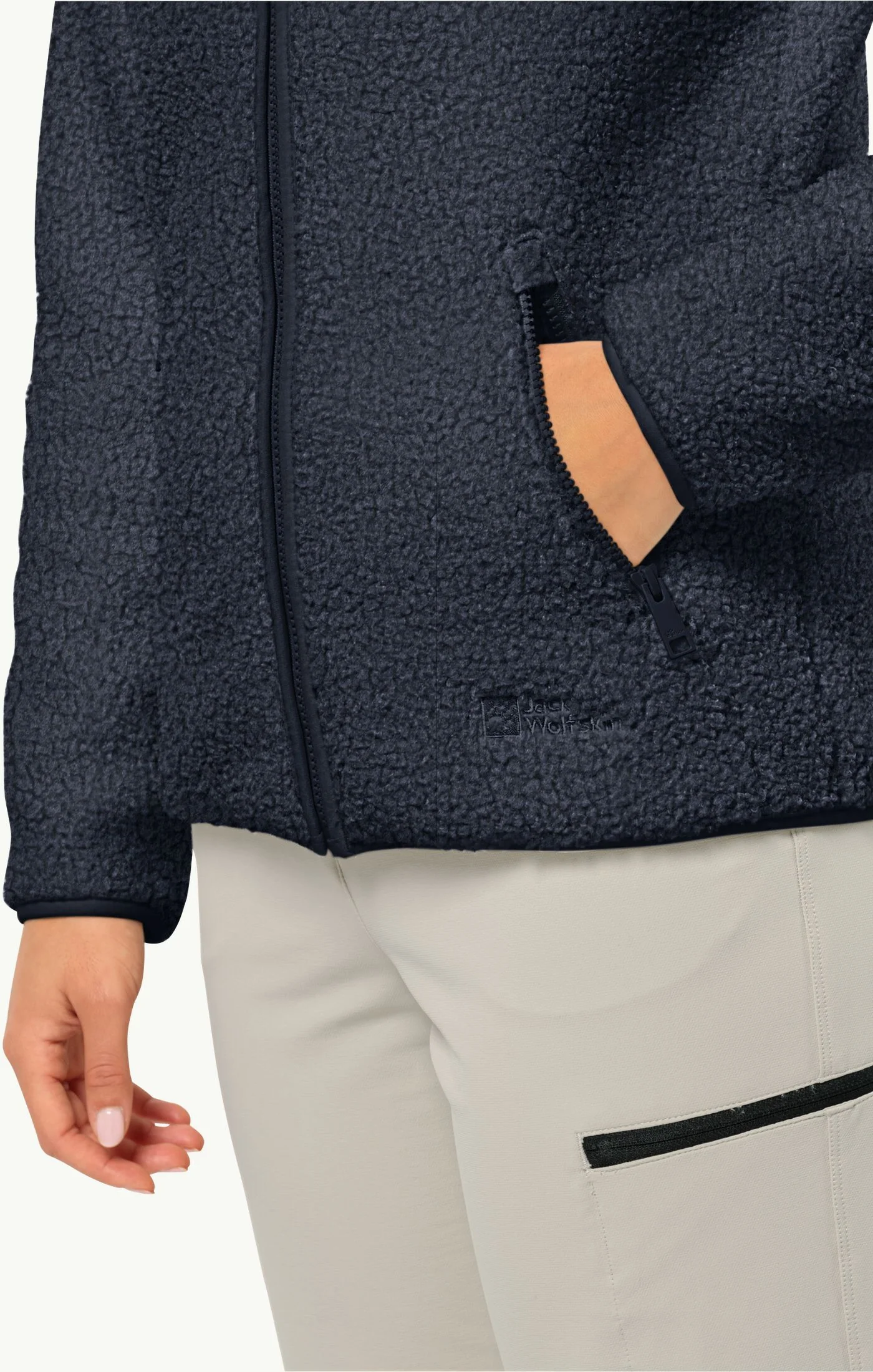 Jack Wolfskin Ladies High Curl Fleece Jacket - Image 2