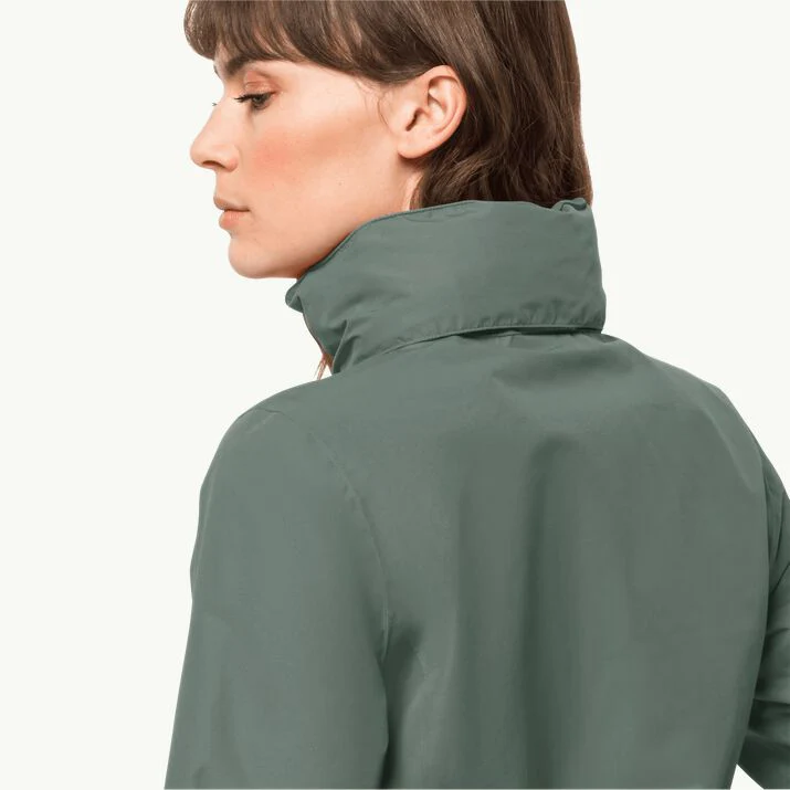 Jack Wolfskin Ladies Stormy Point 2L Waterproof Jacket - Image 6