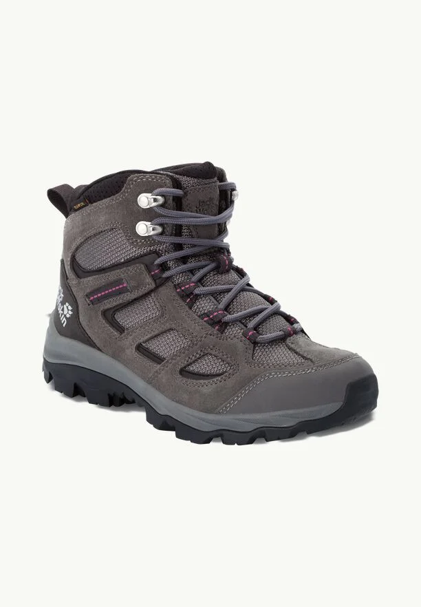 Jack Wolfskin Ladies Vojo 3 Mid Texapore Walking Boot Grey - Image 2