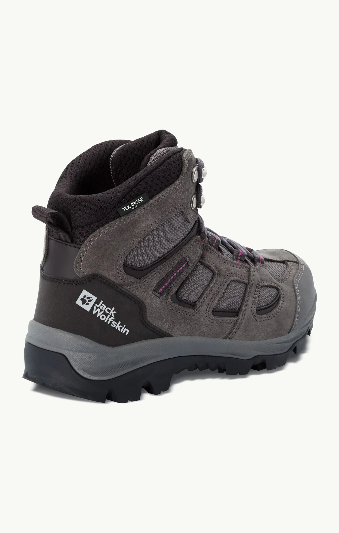 Jack Wolfskin Ladies Vojo 3 Mid Texapore Walking Boot Grey - Image 6