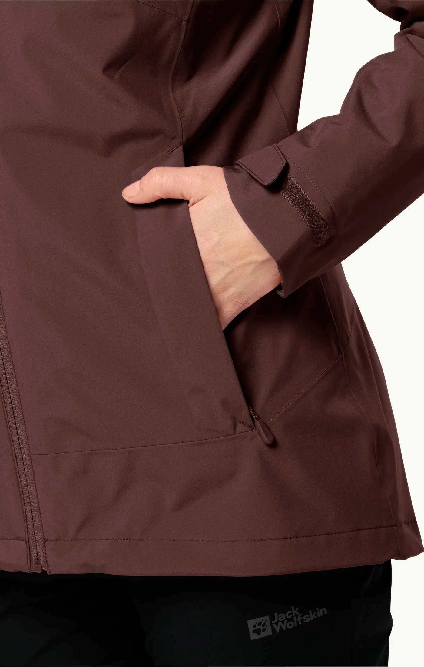 Jack Wolfskin Ladies  Moonrise 3 in 1 Jacket - Image 6
