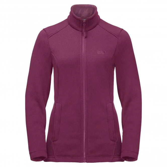 Jack Wolfskin Ladies Norrland 3 in 1 Jacket Wild Berry - Image 3