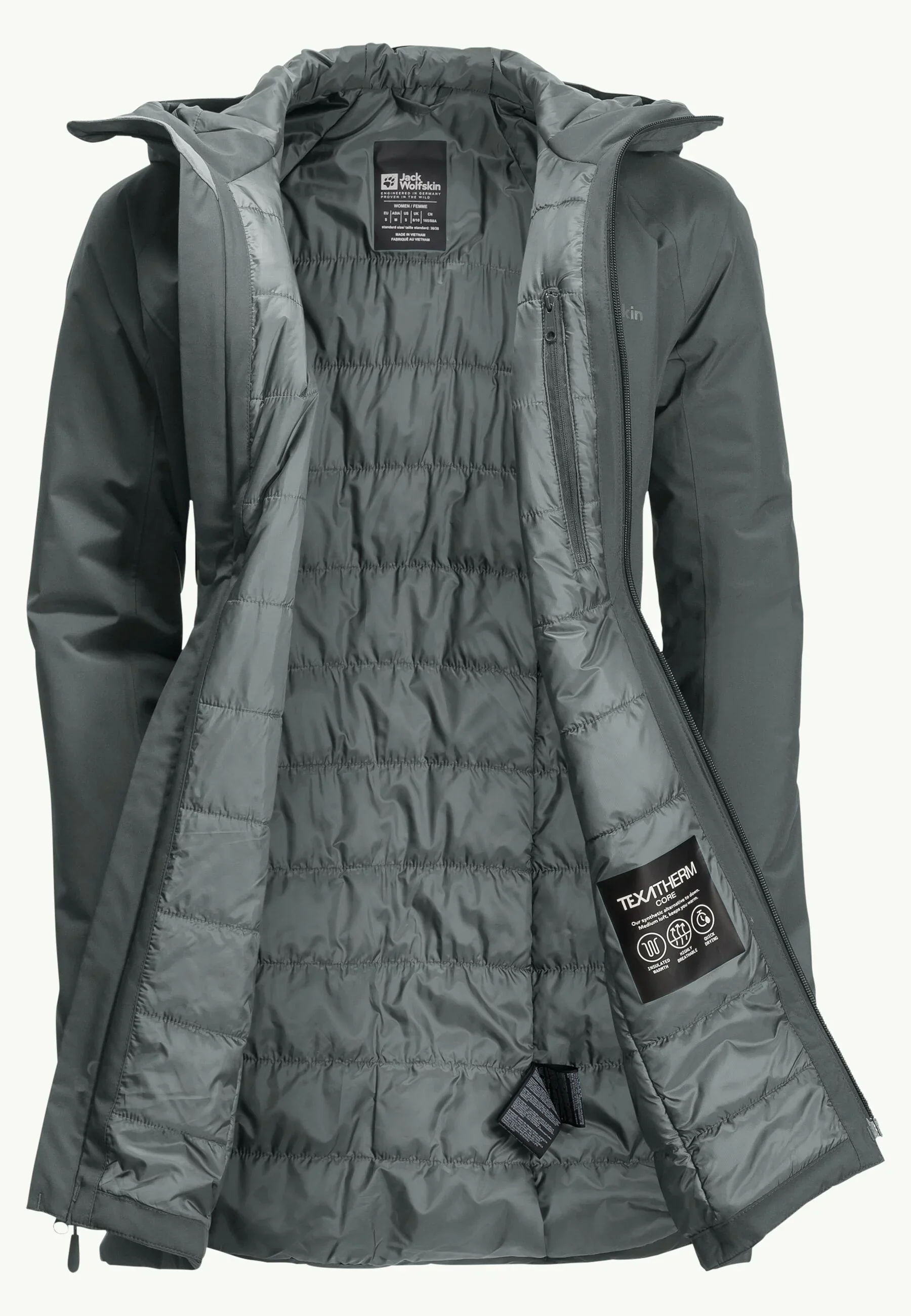 Jack Wolfskin Ladies Heidelstein Insulated Waterproof Jacket - Image 16