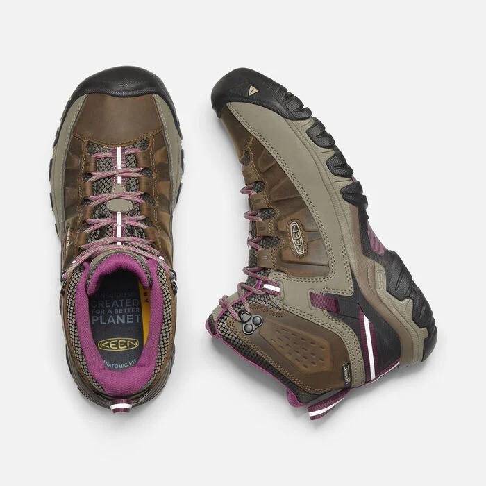 Keen Ladies Targhee III Mid Waterproof Hiking Boots - Image 3