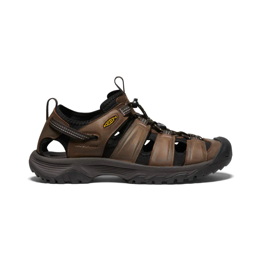 Keen Men's Targhee III Hiking Sandal Bison/Mulch - Image 5